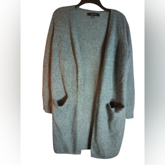 Vera Moda Womens Green Cardigan Sweater Size S Fall Minimalist Cozy Loungewear - Picture 1 of 6